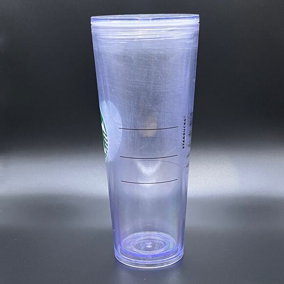 Starbucks Clear Venti 24 fl oz Cold Tumbler Water Cup Reusable - Picture 2 of 6